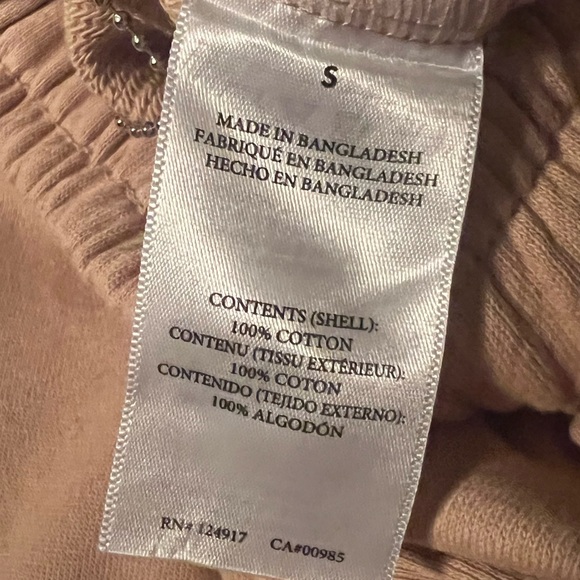 NEW WEWOREWHAT SOLID TAN SWEATPANTS - Picture 11 of 15